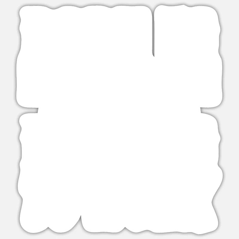 Né pour grimper, forcé de travailler Sticker taille S (10 x 10 cm)