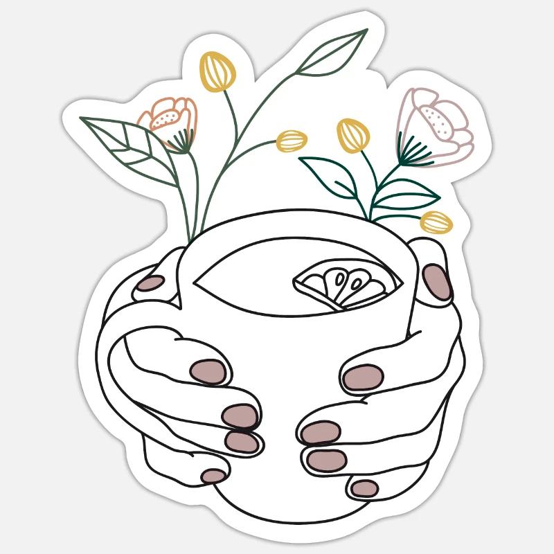 Sticker Größe S (10 x 10 cm) - 