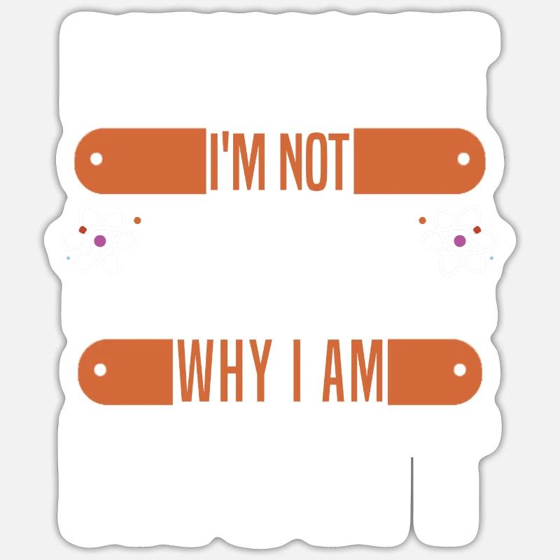 Physique - Sticker taille S (10 x 10 cm) - blanc mat