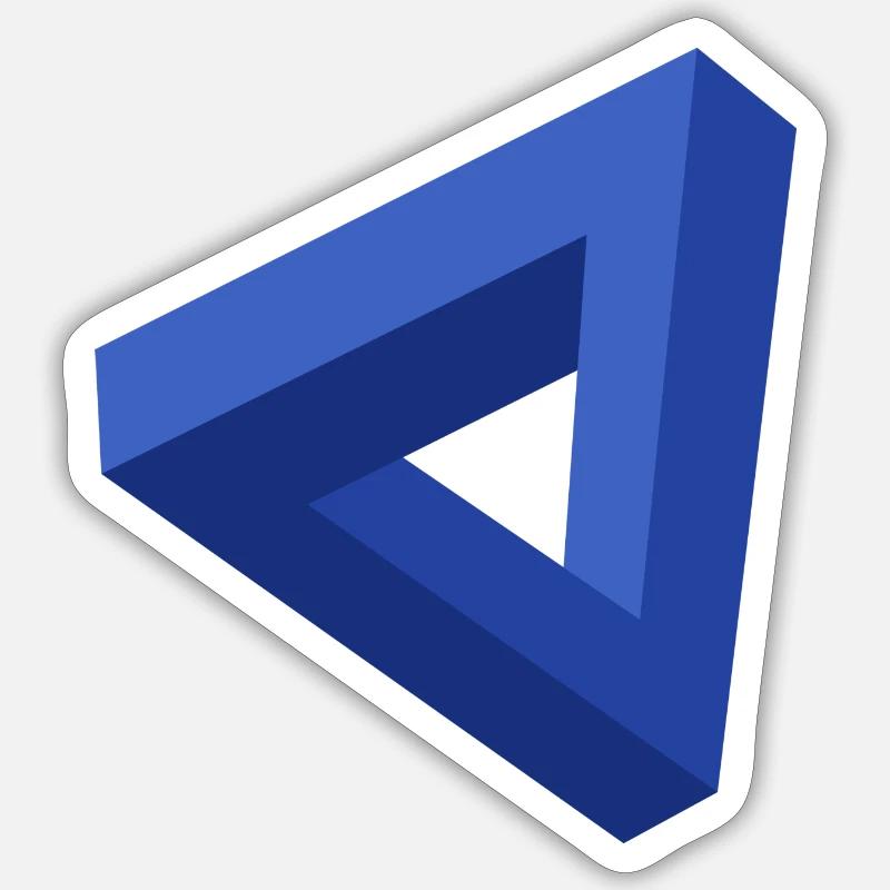 Trioptisch Sticker Größe S (10 x 10 cm)