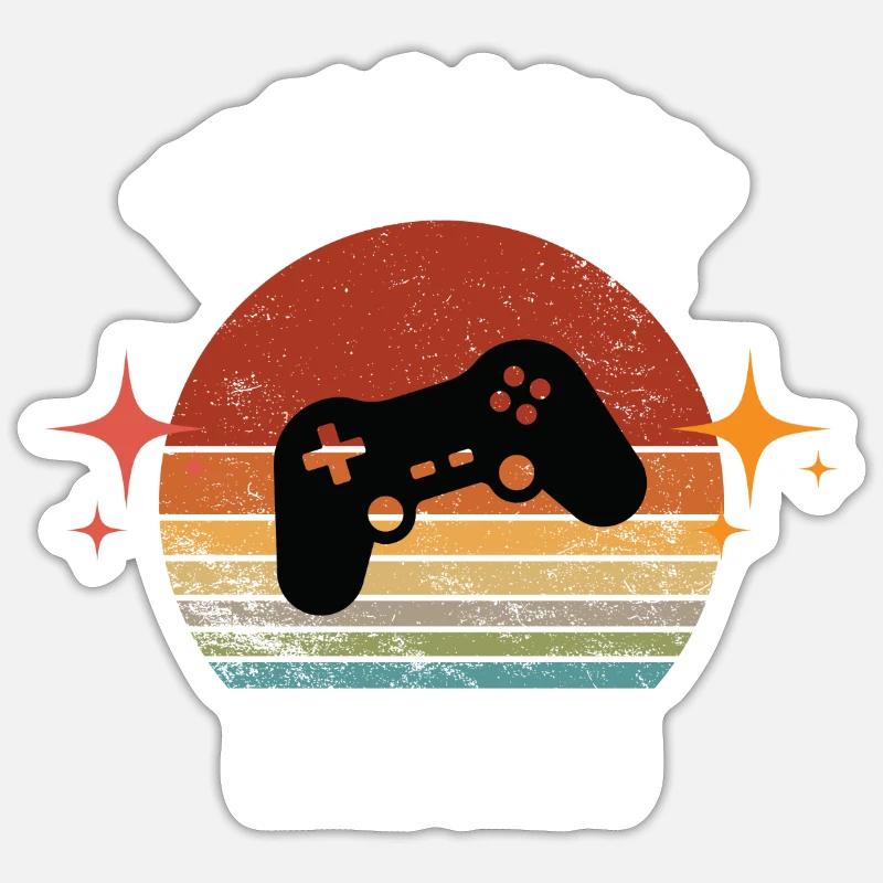 UNCLE LEVEL UNLOCKED - Sticker size S (10 x 10 cm) - white matte