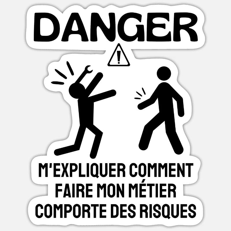 Sticker taille S (10 x 10 cm) - 
