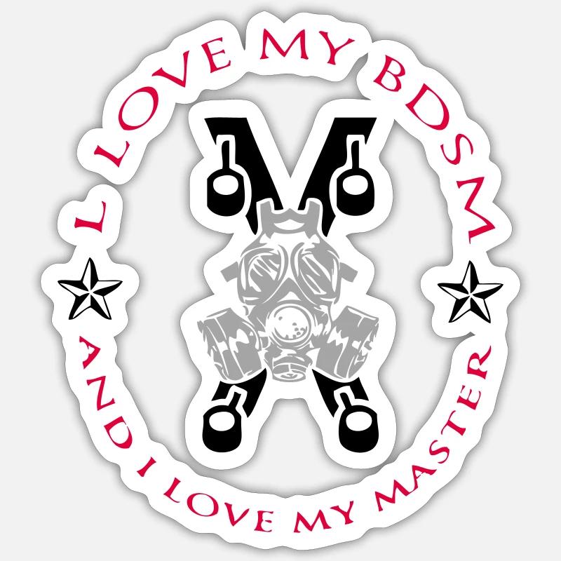 Master - Sticker Größe S (10 x 10 cm) - Mattweiß