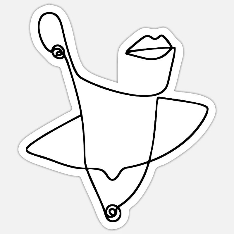 Sticker taille S (10 x 10 cm) - 