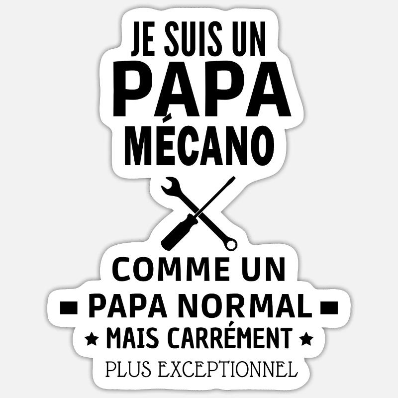 Mécano exceptionnel Sticker taille S (10 x 10 cm)