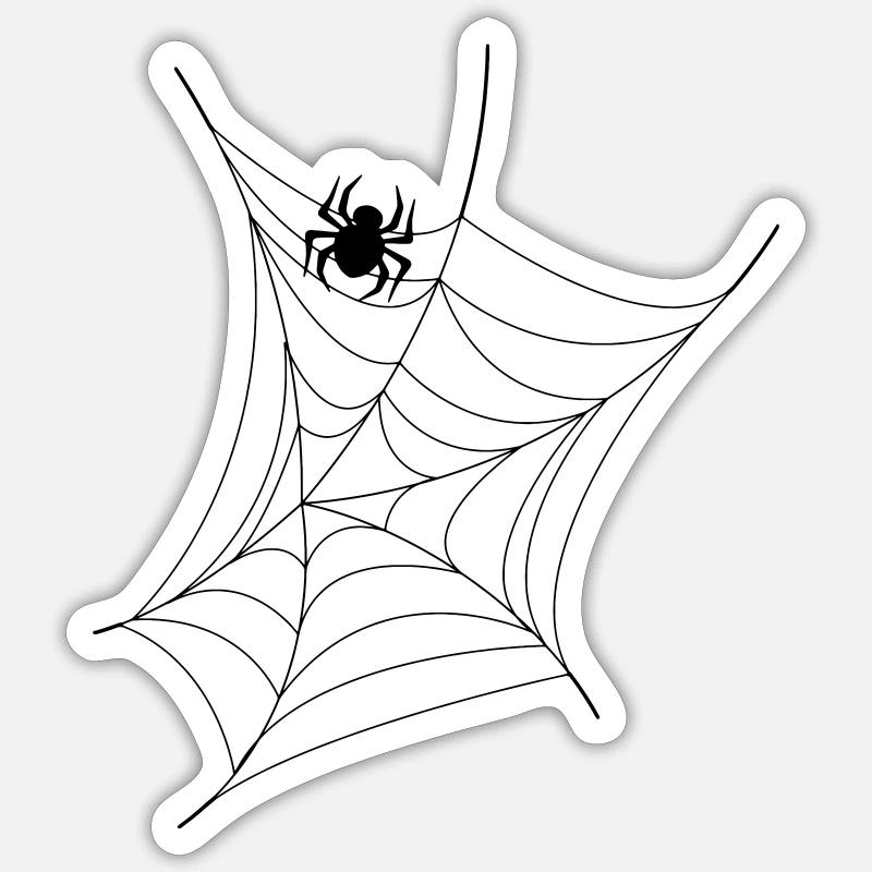 spider web Adesivo