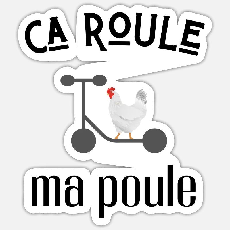 Sticker taille S (10 x 10 cm) - 