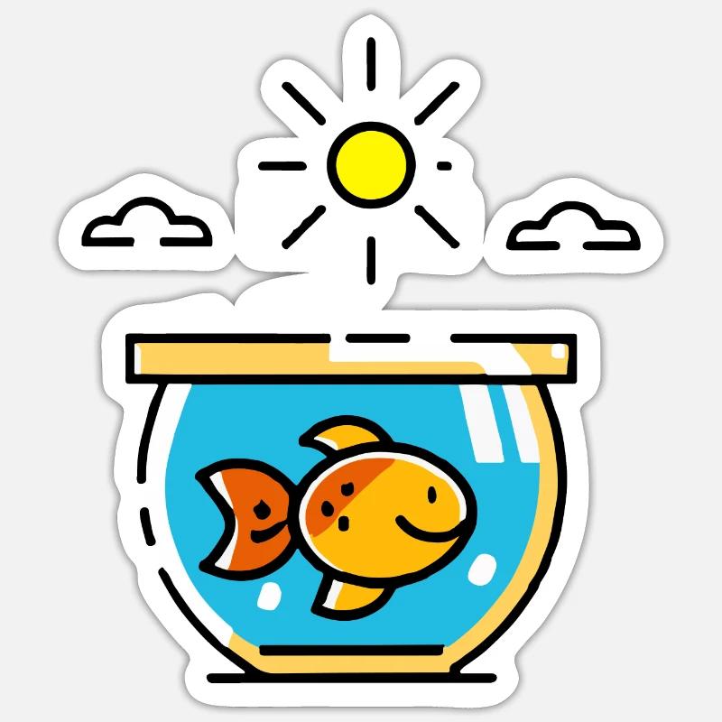 Sticker Größe S (10 x 10 cm) - 