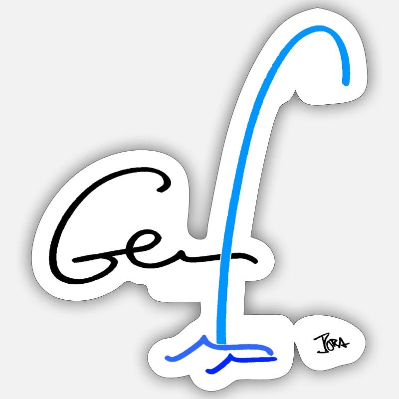 Sticker Größe S (10 x 10 cm) - 