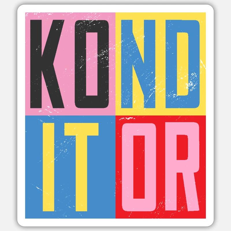 Sticker Größe S (10 x 10 cm) - 