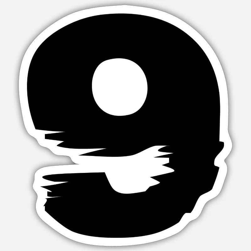 Sticker Größe S (10 x 10 cm) - 