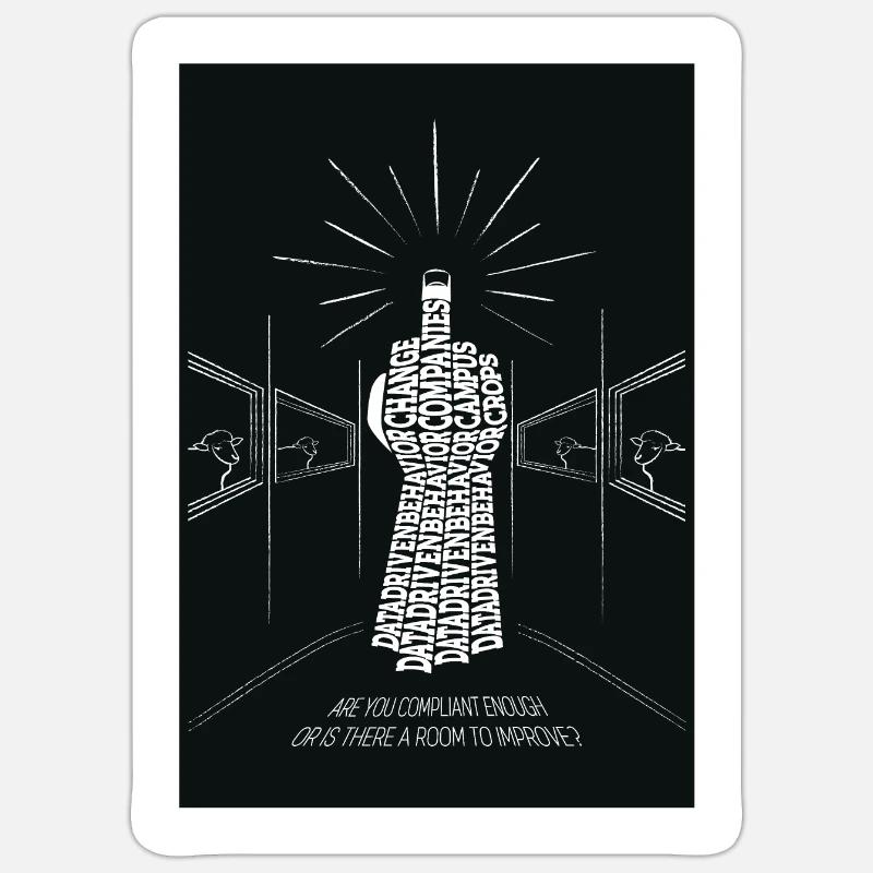 Sticker size S (10 x 10 cm) - 