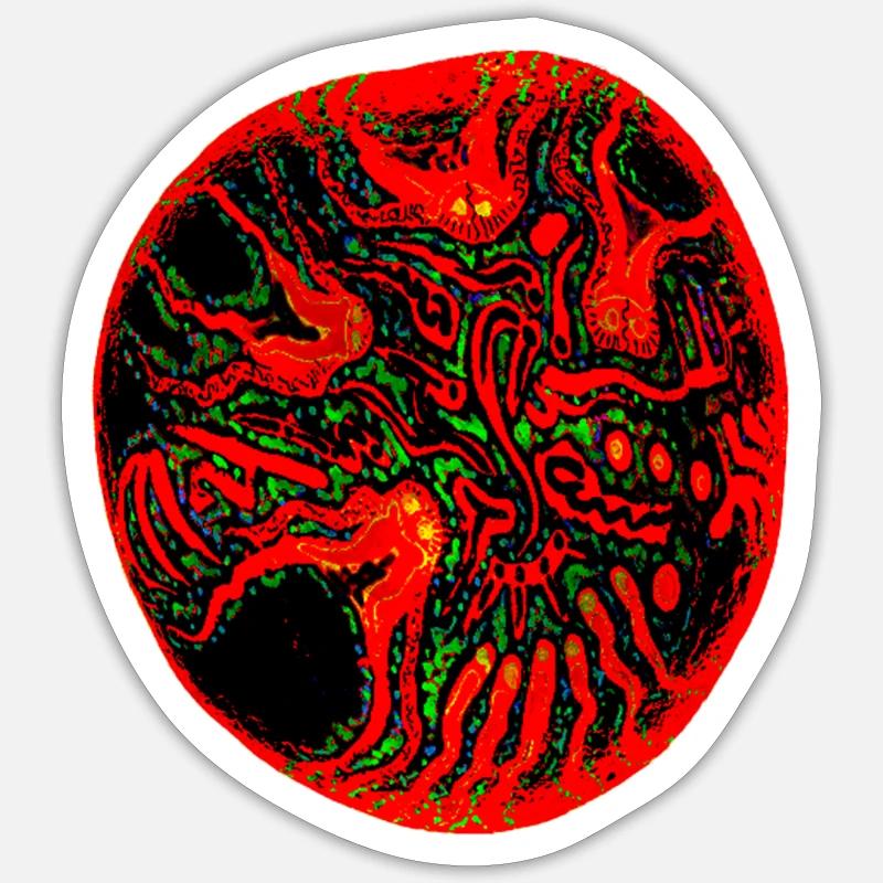 Ragnarok - Sticker size S (10 x 10 cm) - white matte