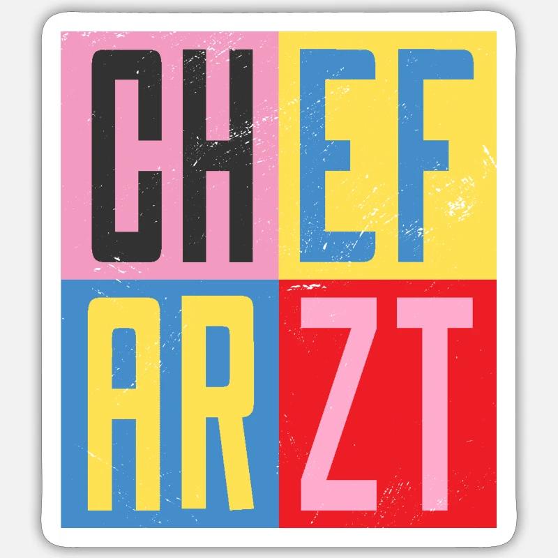 Responsable du design Sticker taille S (10 x 10 cm)