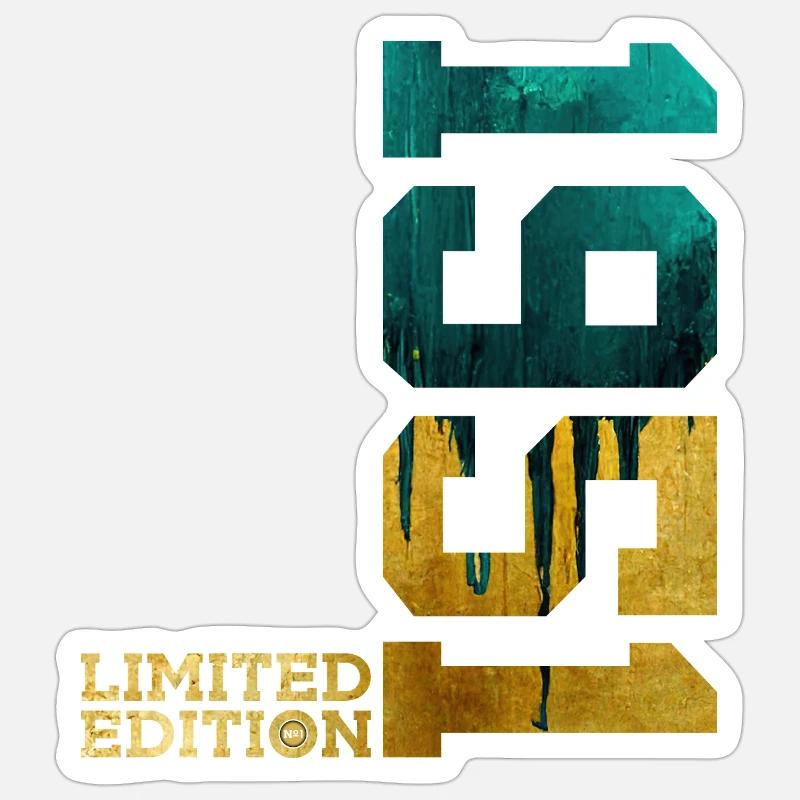 75E ANNIVERSAIRE ÉDITION LIMITÉE 1951 - Sticker taille S (10 x 10 cm) - blanc mat