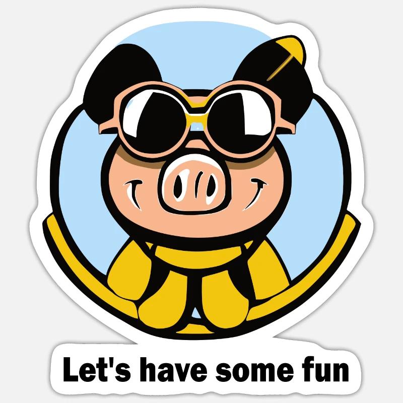 Sticker size S (10 x 10 cm) - 