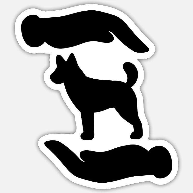 Sticker Größe S (10 x 10 cm) - 
