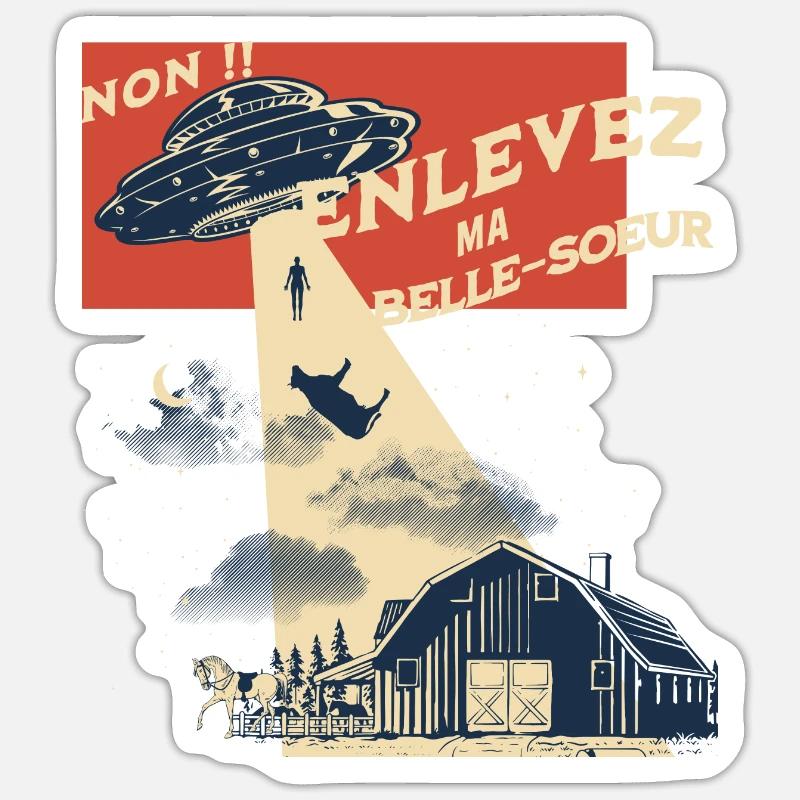 Sticker taille S (10 x 10 cm) - 
