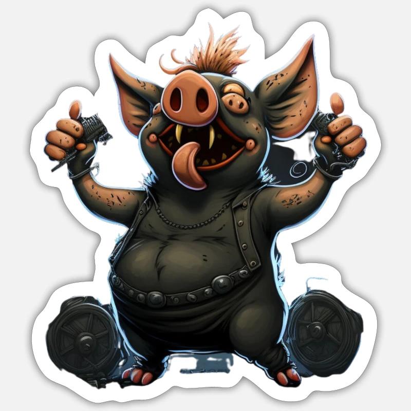 Sticker Größe S (10 x 10 cm) - 