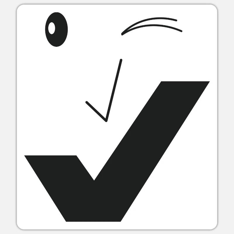 Sticker taille S (10 x 10 cm) - 