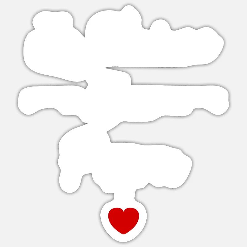 Sticker taille S (10 x 10 cm) - 