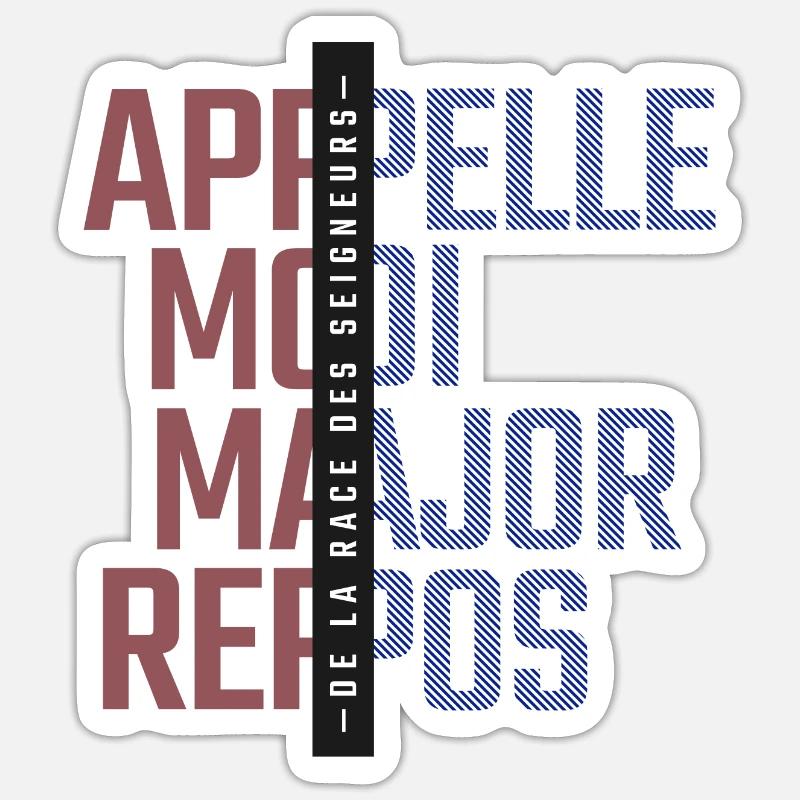 Sticker taille S (10 x 10 cm) - 
