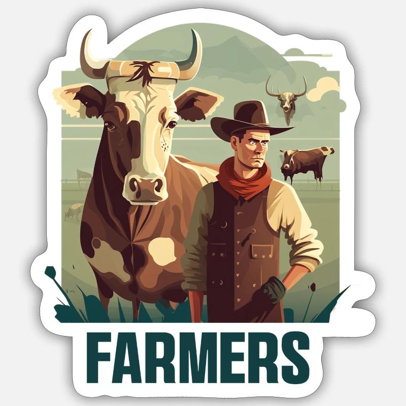 Sticker Größe S (10 x 10 cm) - 