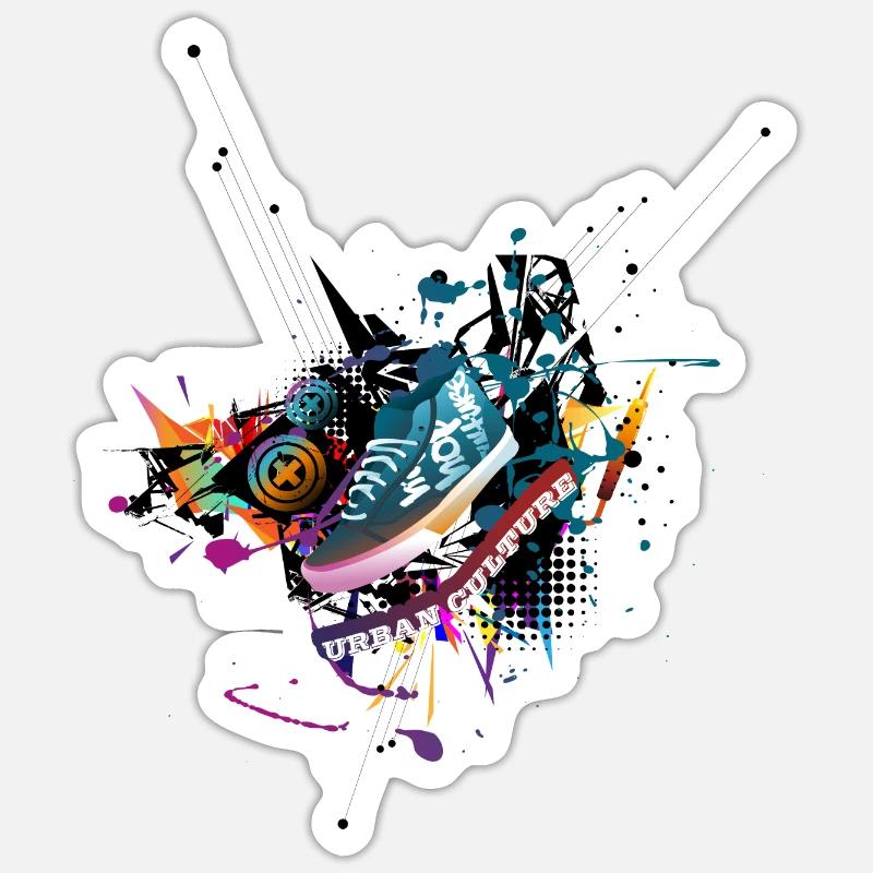 Sticker Größe S (10 x 10 cm) - 