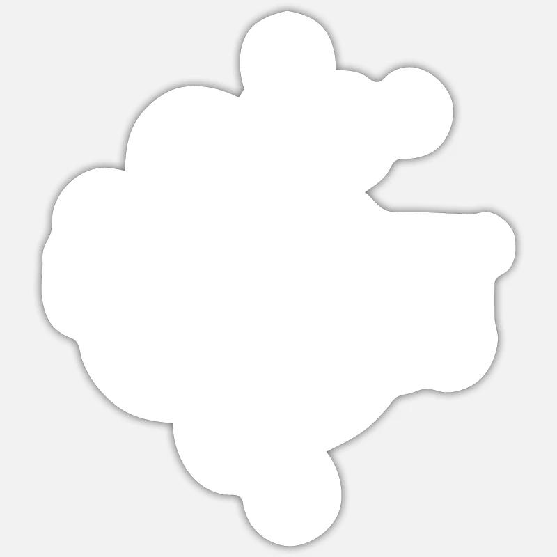Geschenk Gerrit - Sticker Größe S (10 x 10 cm) - Mattweiß