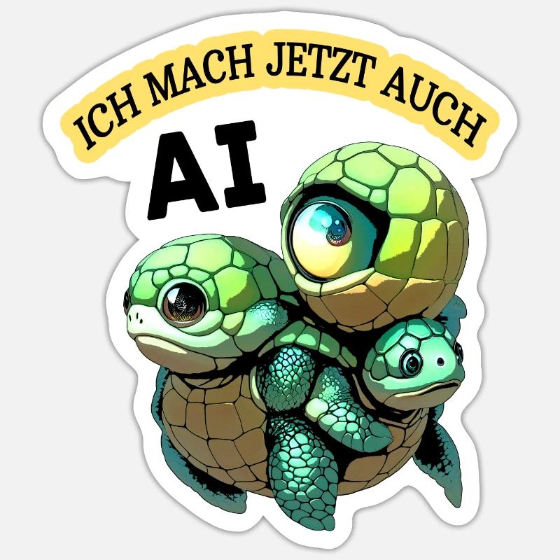 Sticker Größe S (10 x 10 cm) - 