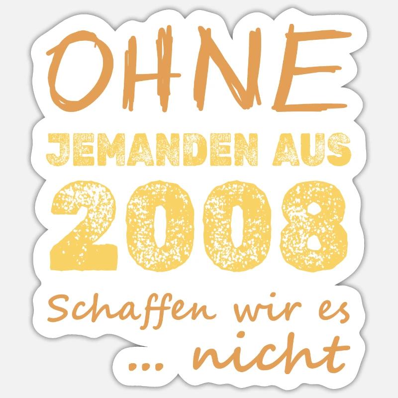 Sticker Größe S (10 x 10 cm) - 