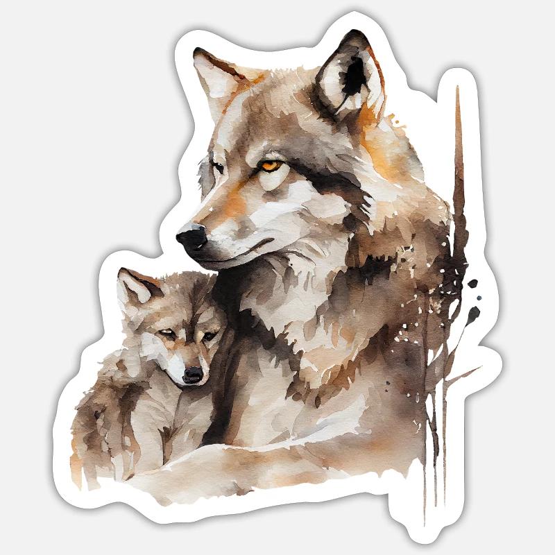Sticker taille S (10 x 10 cm) - 