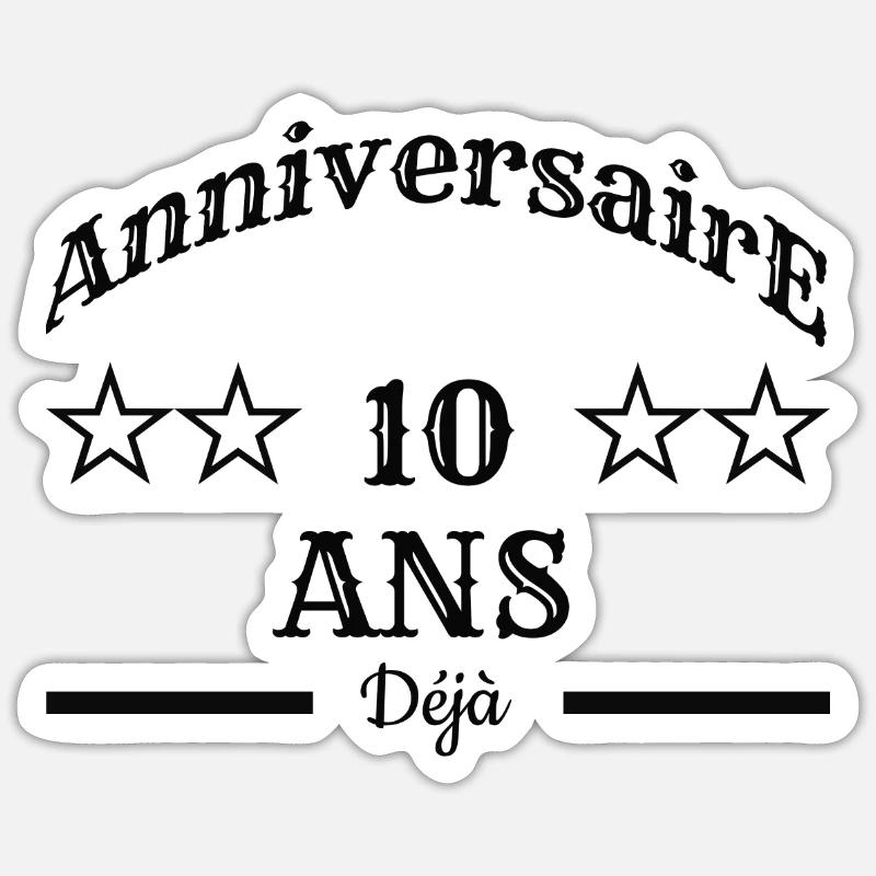Sticker taille S (10 x 10 cm) - 