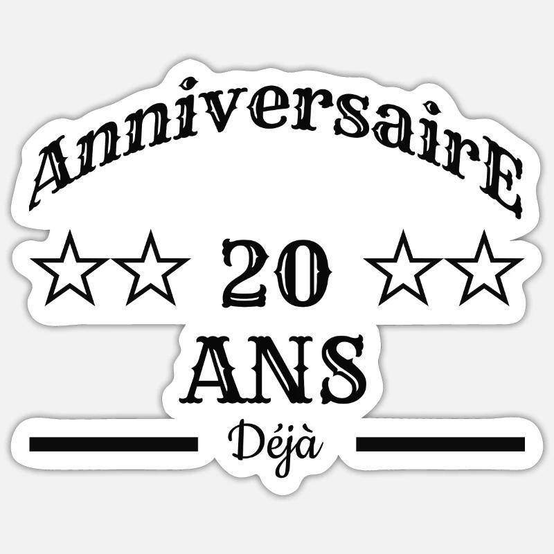 Sticker taille S (10 x 10 cm) - 