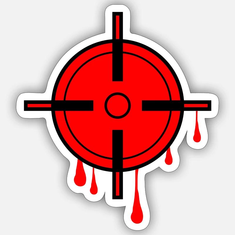 Réticule 002 Sticker taille S (10 x 10 cm)