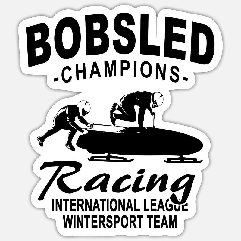 Bobsleigh - Bobsleigh Sticker size S (10 x 10 cm)