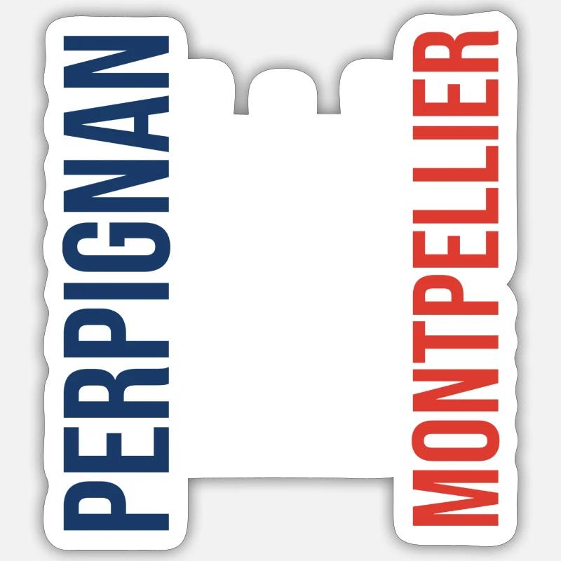 Perpignan Nizza Montpellier Pullover Pulli Sticker Größe S (10 x 10 cm)