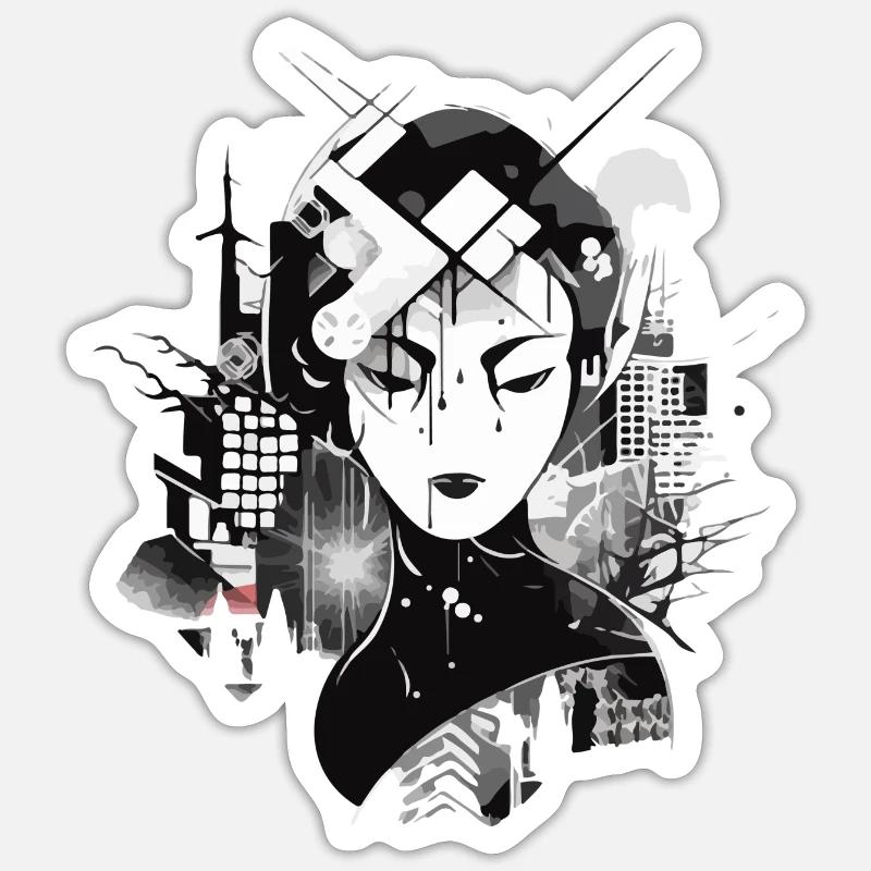 Sticker taille S (10 x 10 cm) - 