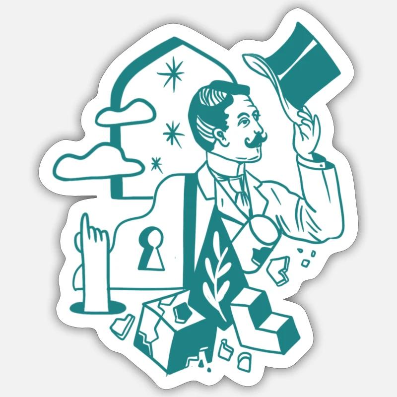 Sticker Größe S (10 x 10 cm) - 