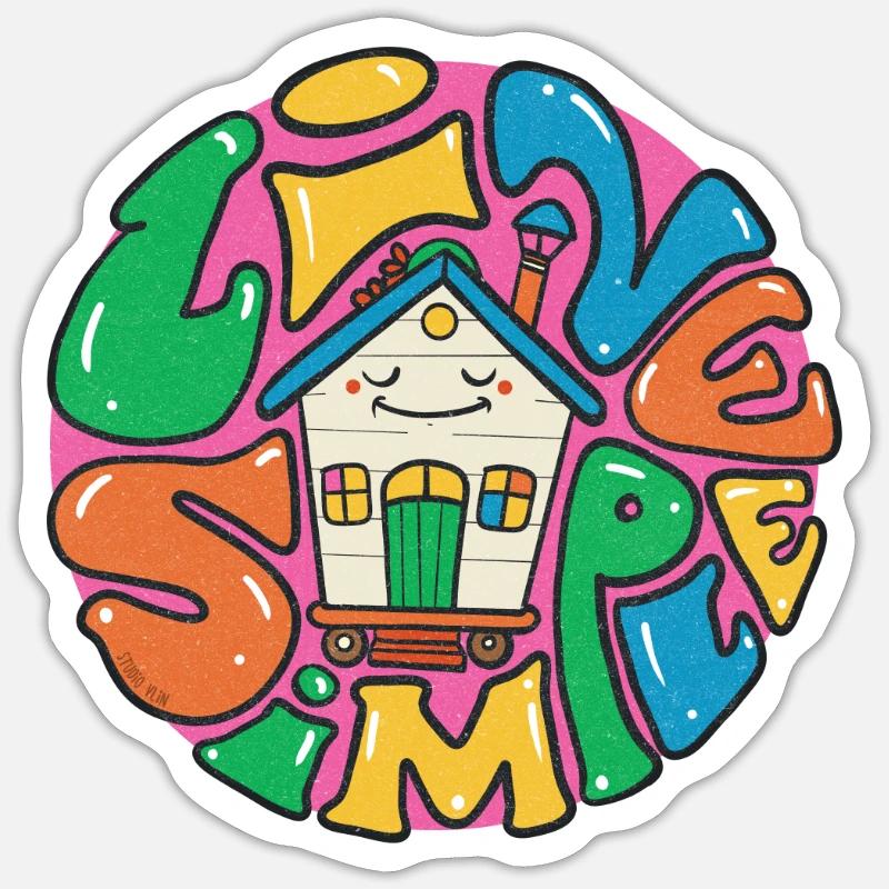 Sticker taille S (10 x 10 cm) - 