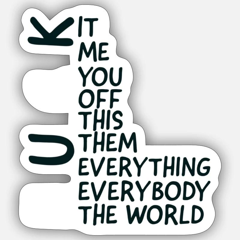 Fick-Liste Sticker Größe S (10 x 10 cm)