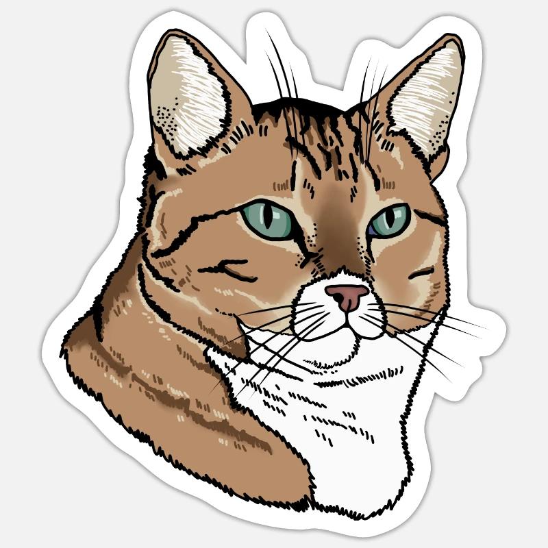 Sticker taille S (10 x 10 cm) - 