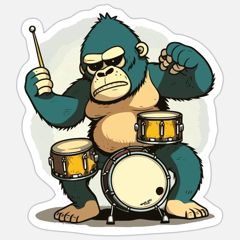 Sticker taille S (10 x 10 cm) - 