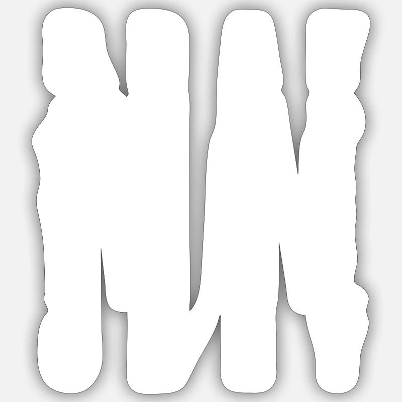 Sticker Größe S (10 x 10 cm) - 
