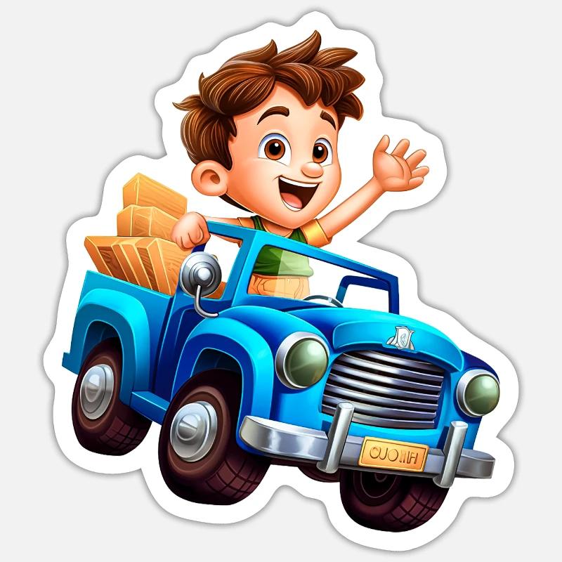 Sticker taille S (10 x 10 cm) - 