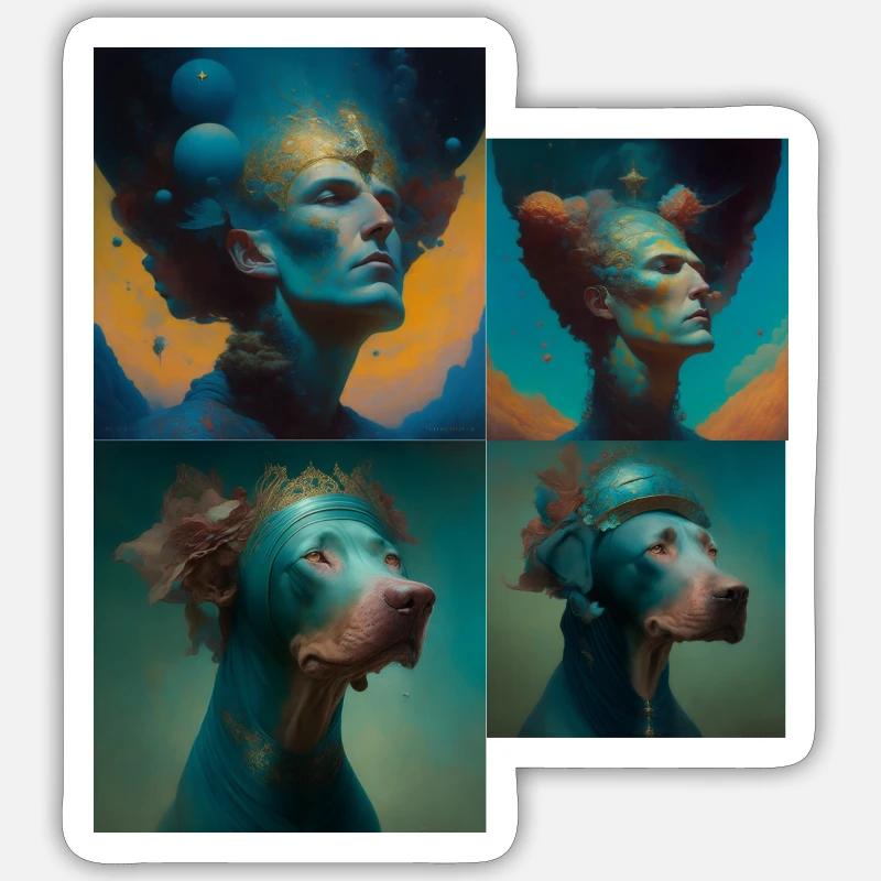 Sticker Größe S (10 x 10 cm) - 