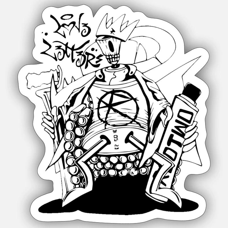 Sticker taille S (10 x 10 cm) - 