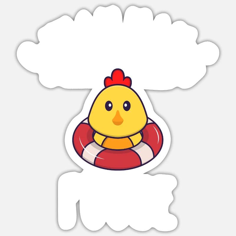 Sticker taille S (10 x 10 cm) - 