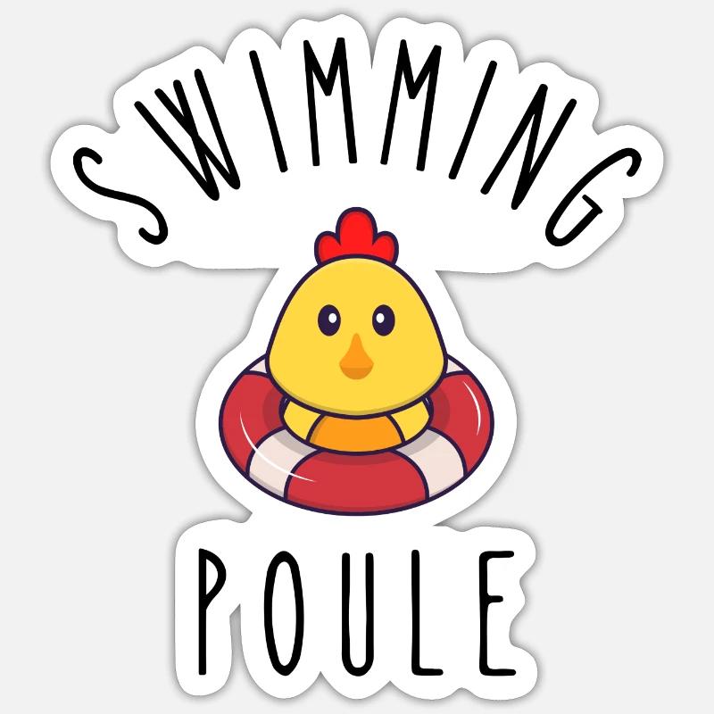 Sticker taille S (10 x 10 cm) - 