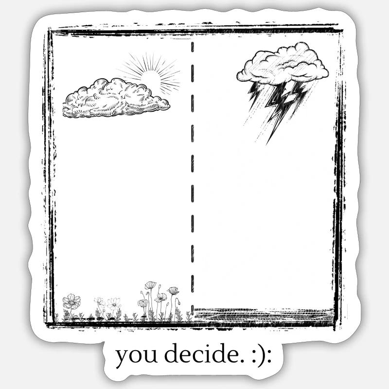 Sticker Größe S (10 x 10 cm) - 